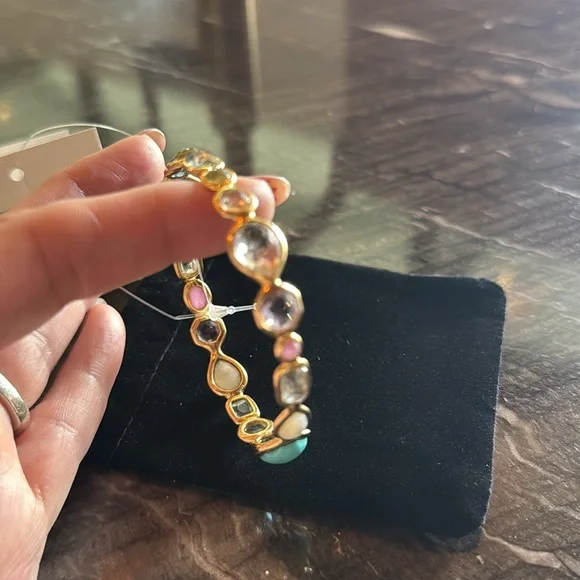 Ippolita Gold Rock Candy Gelato Bangle Multi size 1 - Picture 4 of 5